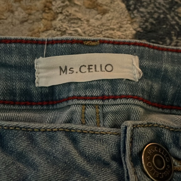 Ms. Cello Light Wash Blue Jeans - Picture 2 of 4